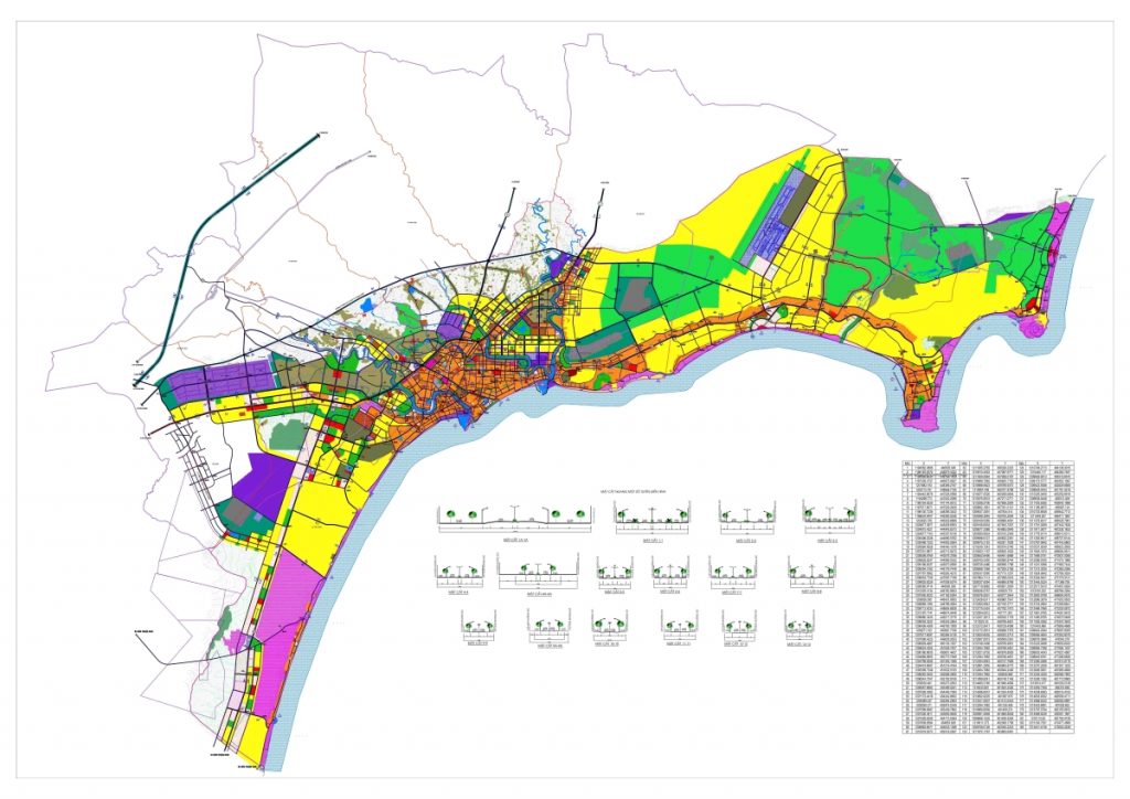 Bản đồ quy hoạch giao thông thành phố Phan Thiết