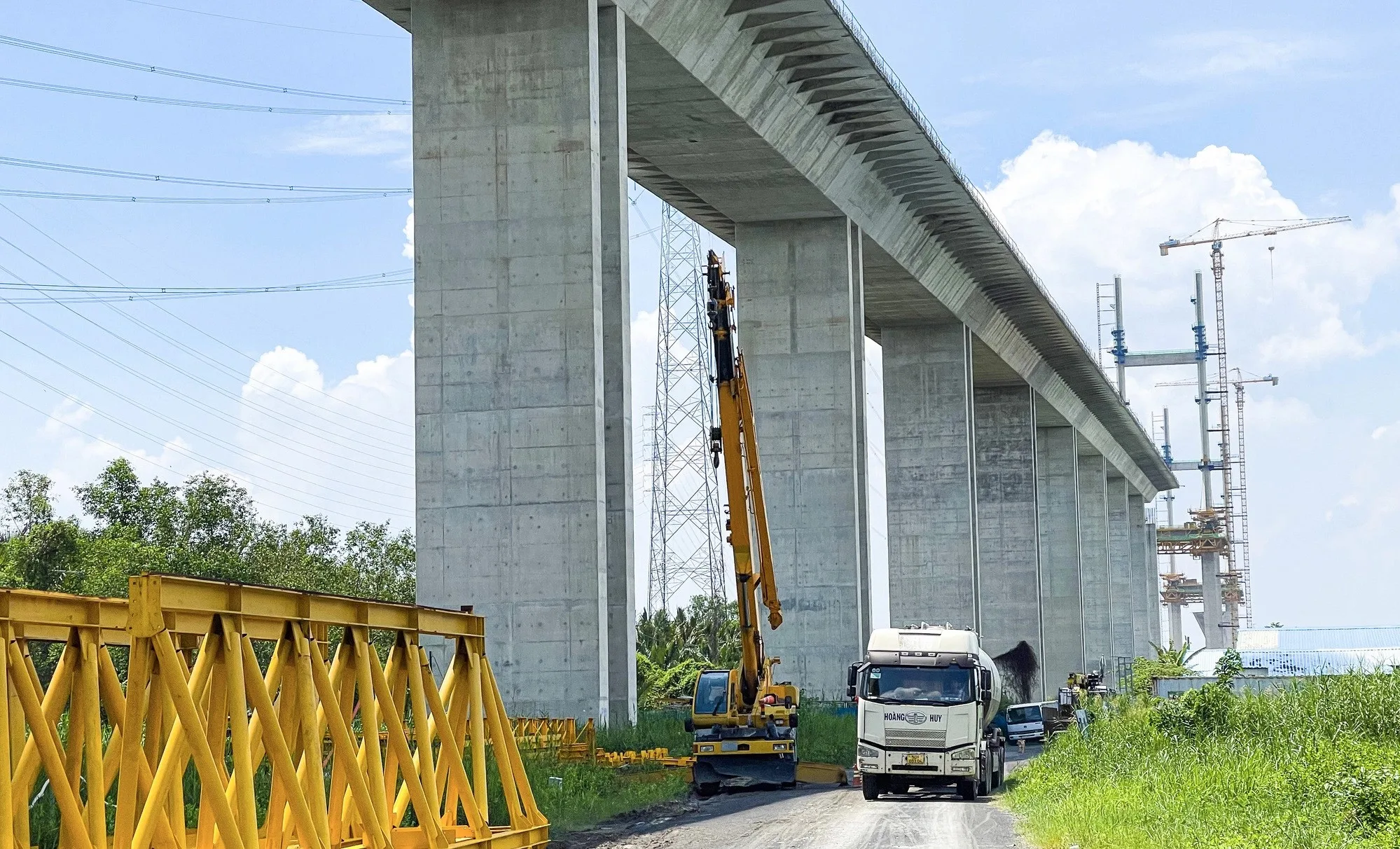 Tiến độ cao tốc Bến Lức - Long Thành