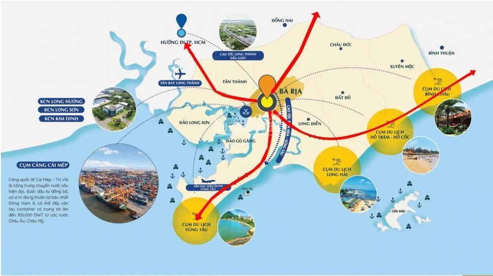 Đưa Cảng Cái Mép - Thị Vải thành cảng trung chuyển quốc tế, có tầm cỡ thế giới