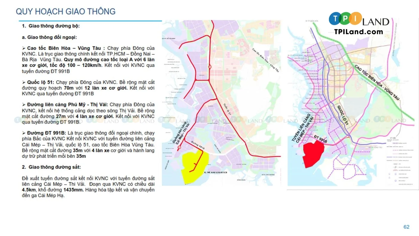 quy hoạch trung tâm logistics cái mép hạ