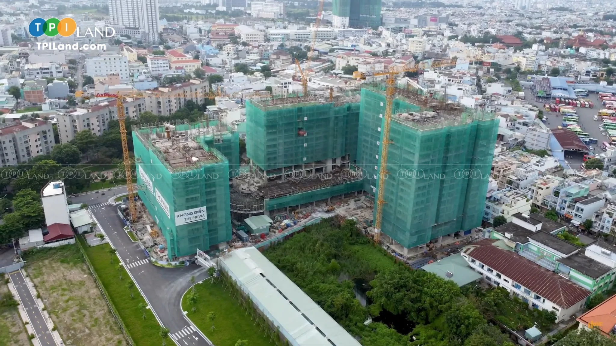 tiến độ the privia khang điền tháng 10.2023