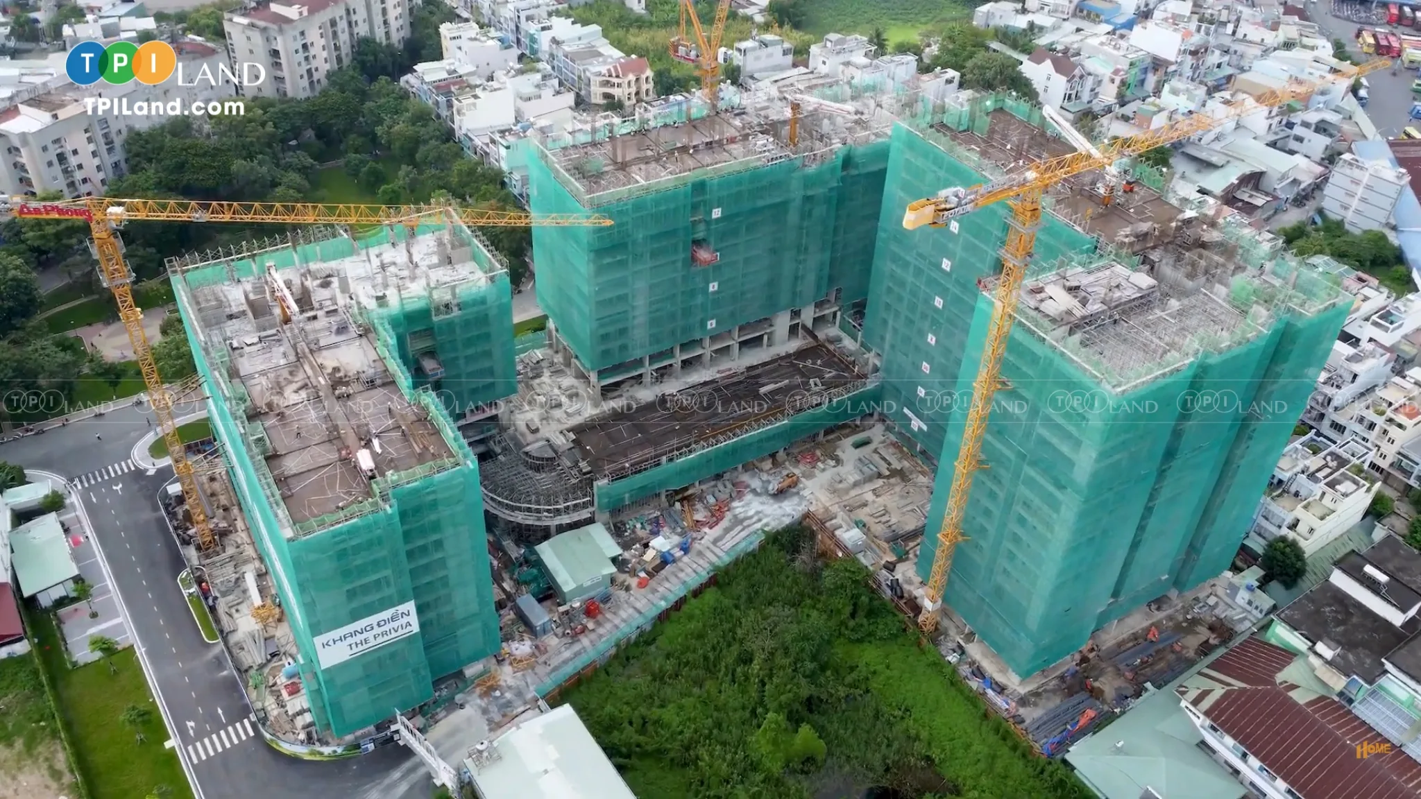 tiến độ the privia khang điền tháng 10.2023