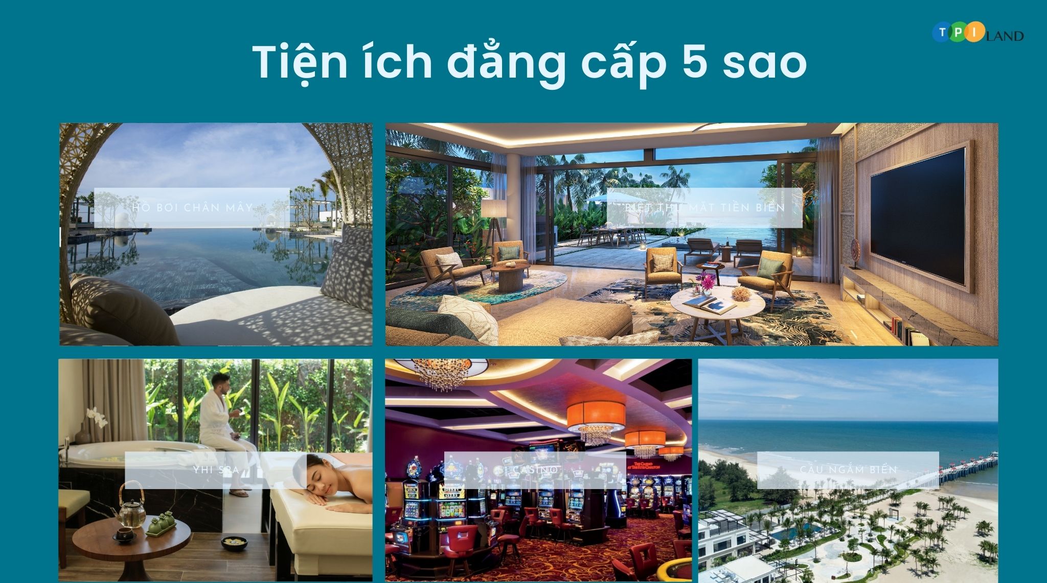 Melia Ho Tram sở hữu hệ thống tiện ích đẳng cấp thượng lưu