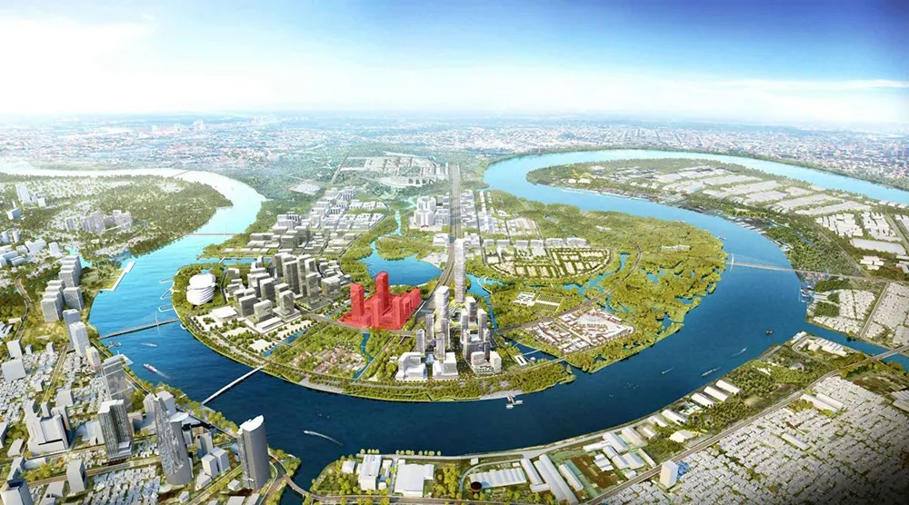 Vị trí dự án Lotte Eco Smart City Thủ Thiêm | Nguồn: Internet