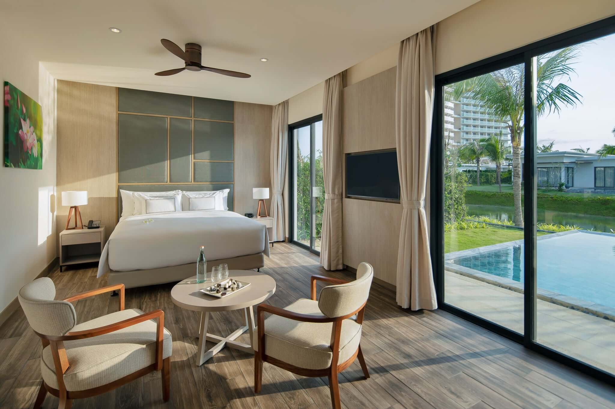 Phong ngu can Level Villa The Hamptons Ho Tram
