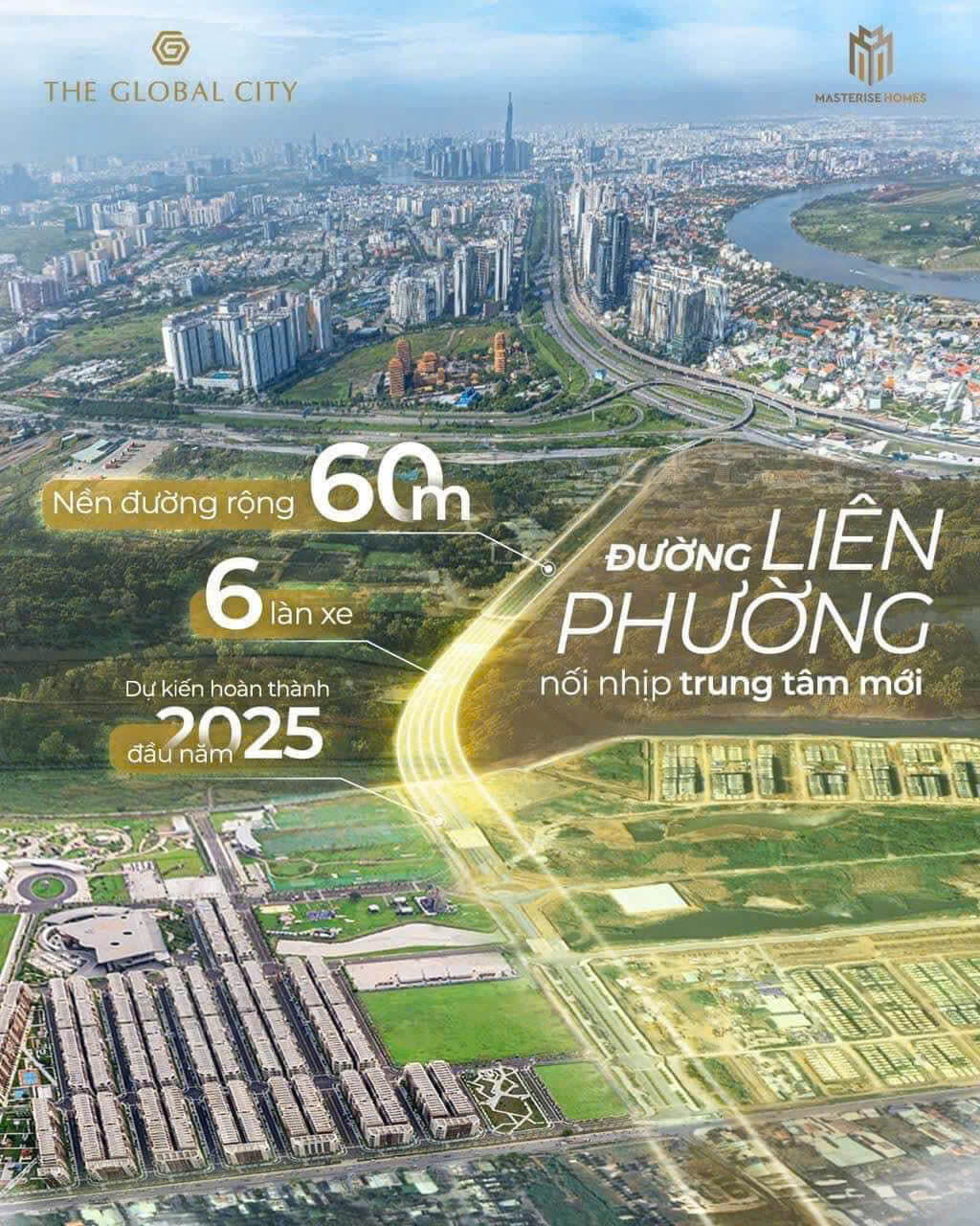 Tuyen duong Lien Phuong - The Global City Do Xuan Hop