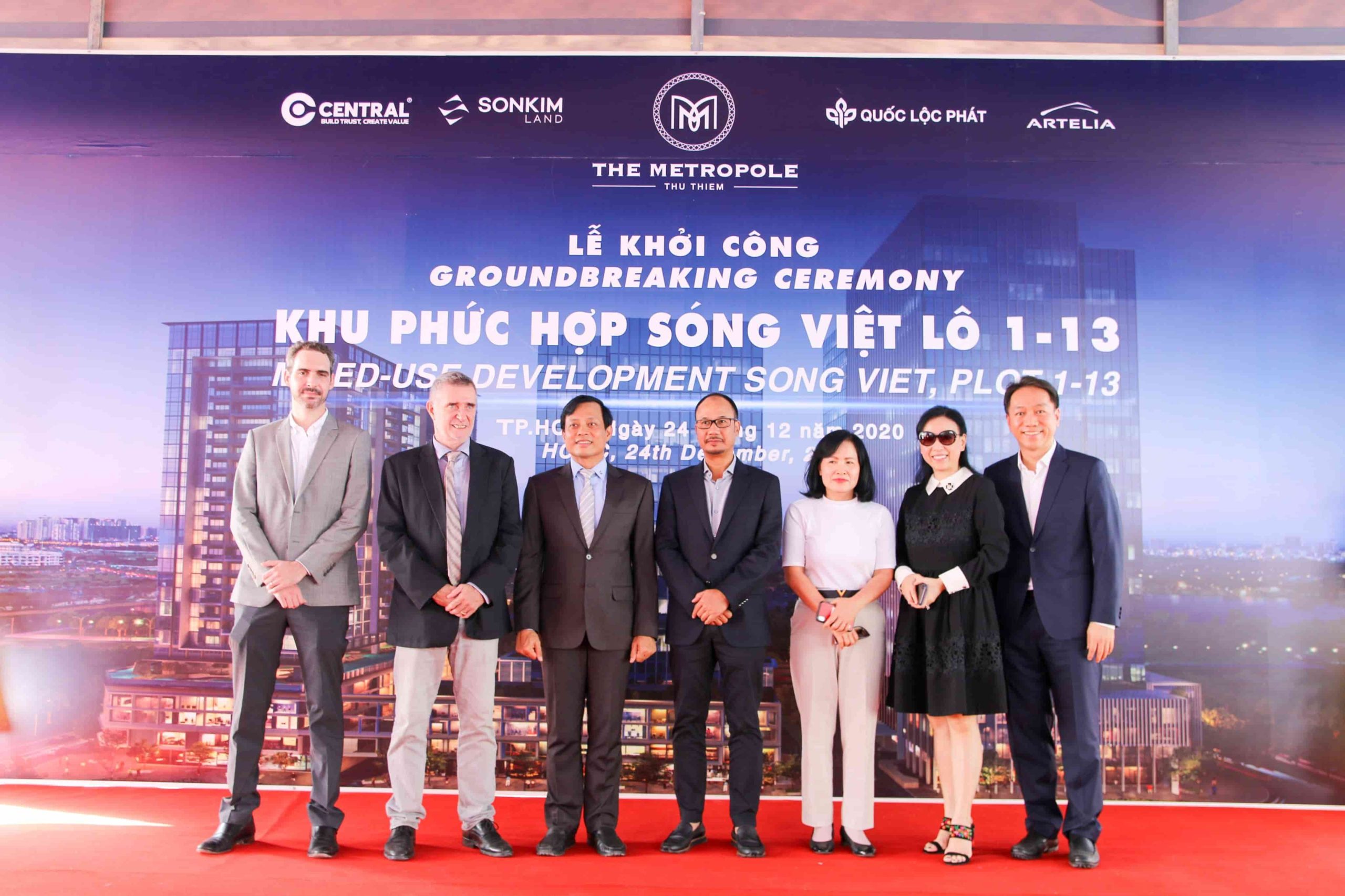 su kien khoi cong 3 toa The Crest Residence Cong ty Co phan Quoc Loc Phat