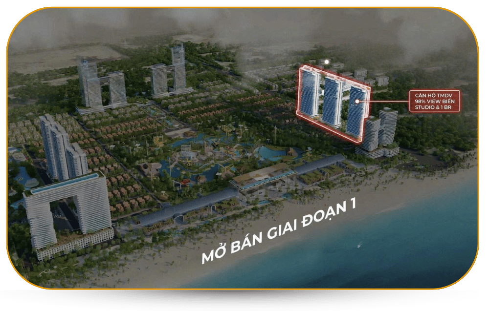Toà tháp sap mo ban giai doan 1