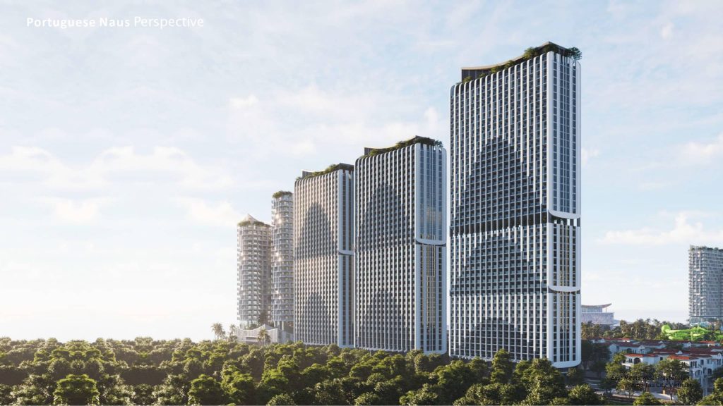 Hình ảnh cảm hứng cánh buồm Bồ Đào Nha của Blanca Tower Naus