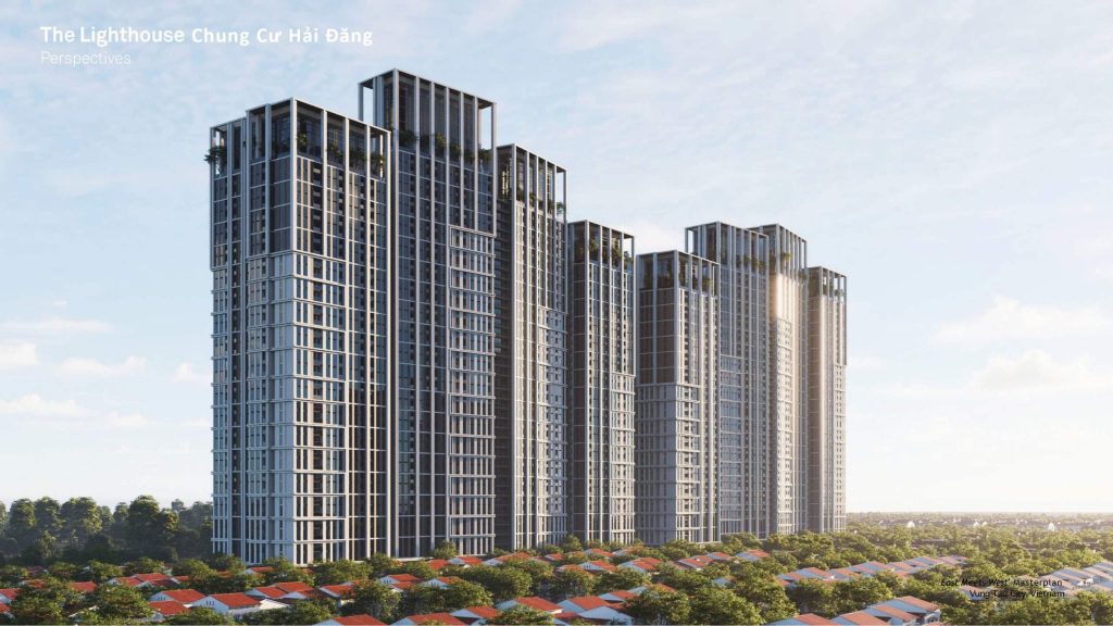 Hình ảnh phối cảnh Beacon Tower của dự án Blanca City