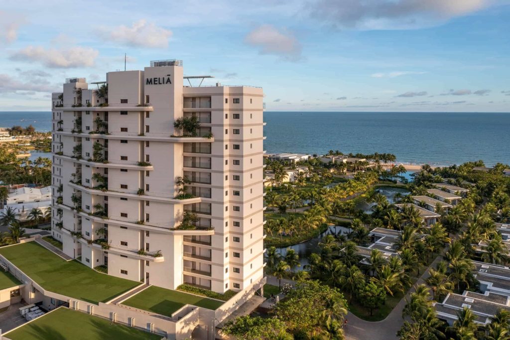 Mảng xanh dự án Melia Hồ Tràm