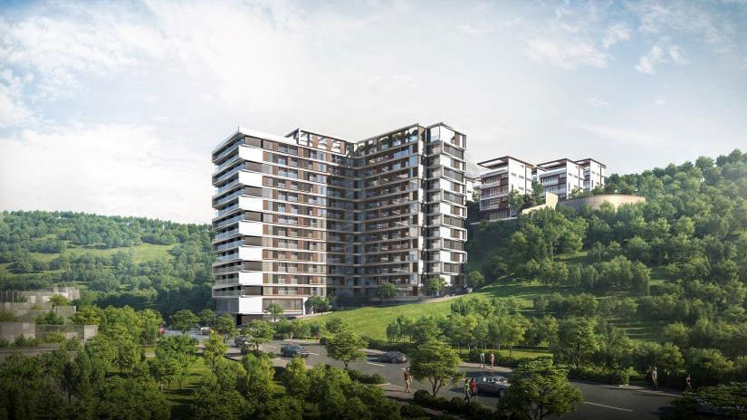 Tháp căn hộ dự án Lotus Hill (Nguồn: Internet)