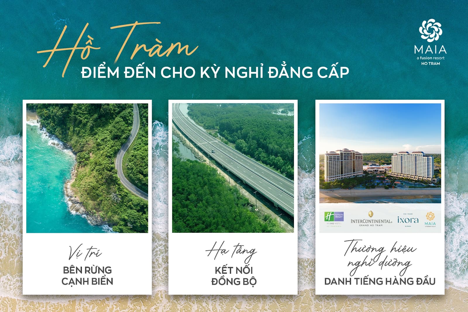 Review MAIA resort ho tram gia tri vang