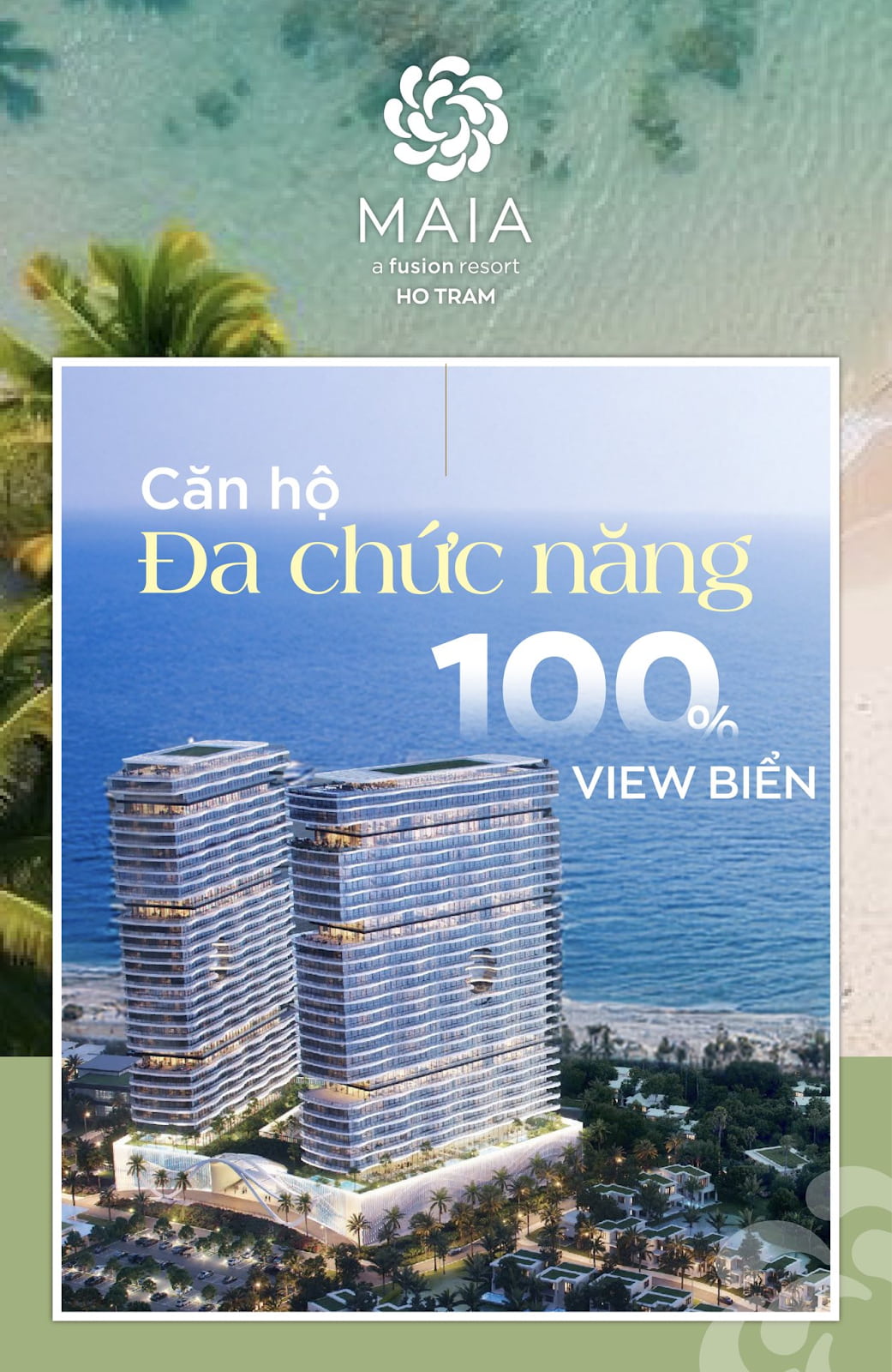 Review MAIA resort ho tram view bien
