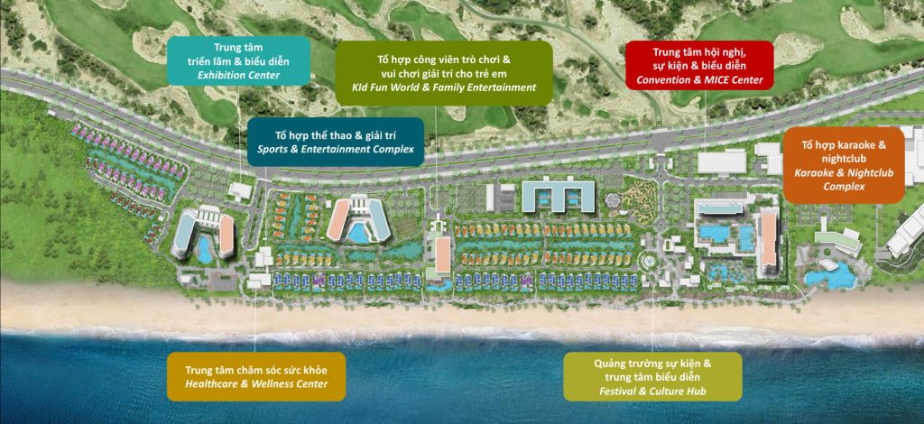 Tiện ích tại MAIA Resort Hồ Tràm