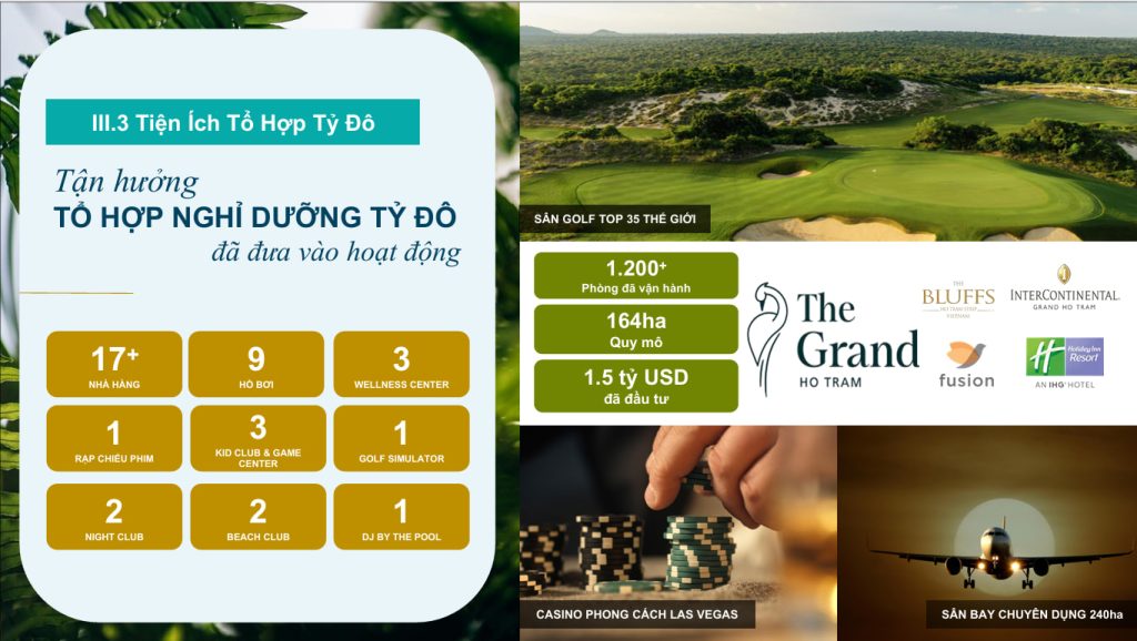 Tổ hợp tỷ đô The Grand Hồ Tràm