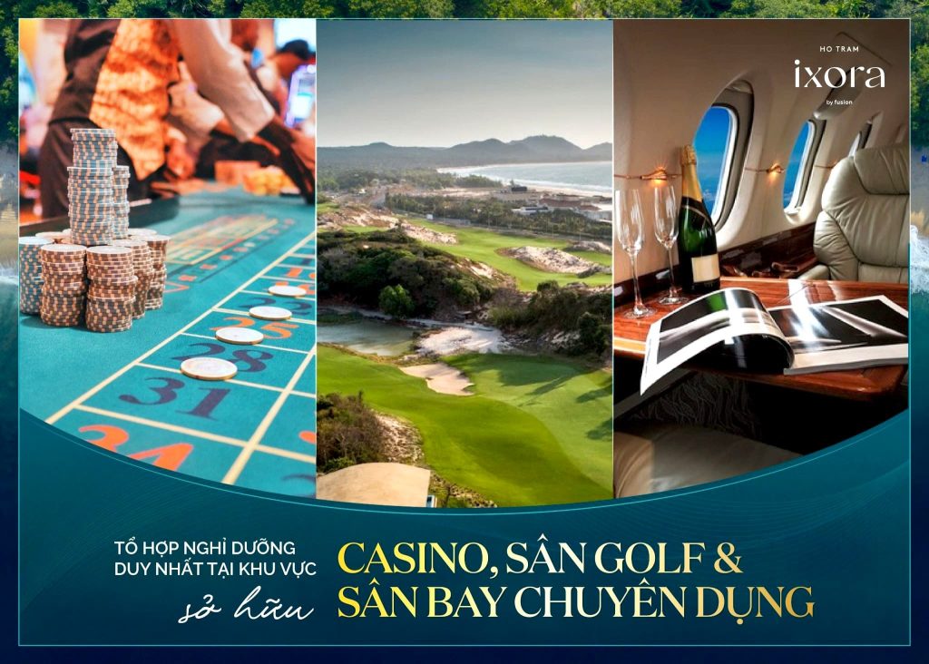 Top 3 tiện ích đẳng cấp thượng lưu tại The Grand Hồ Tràm