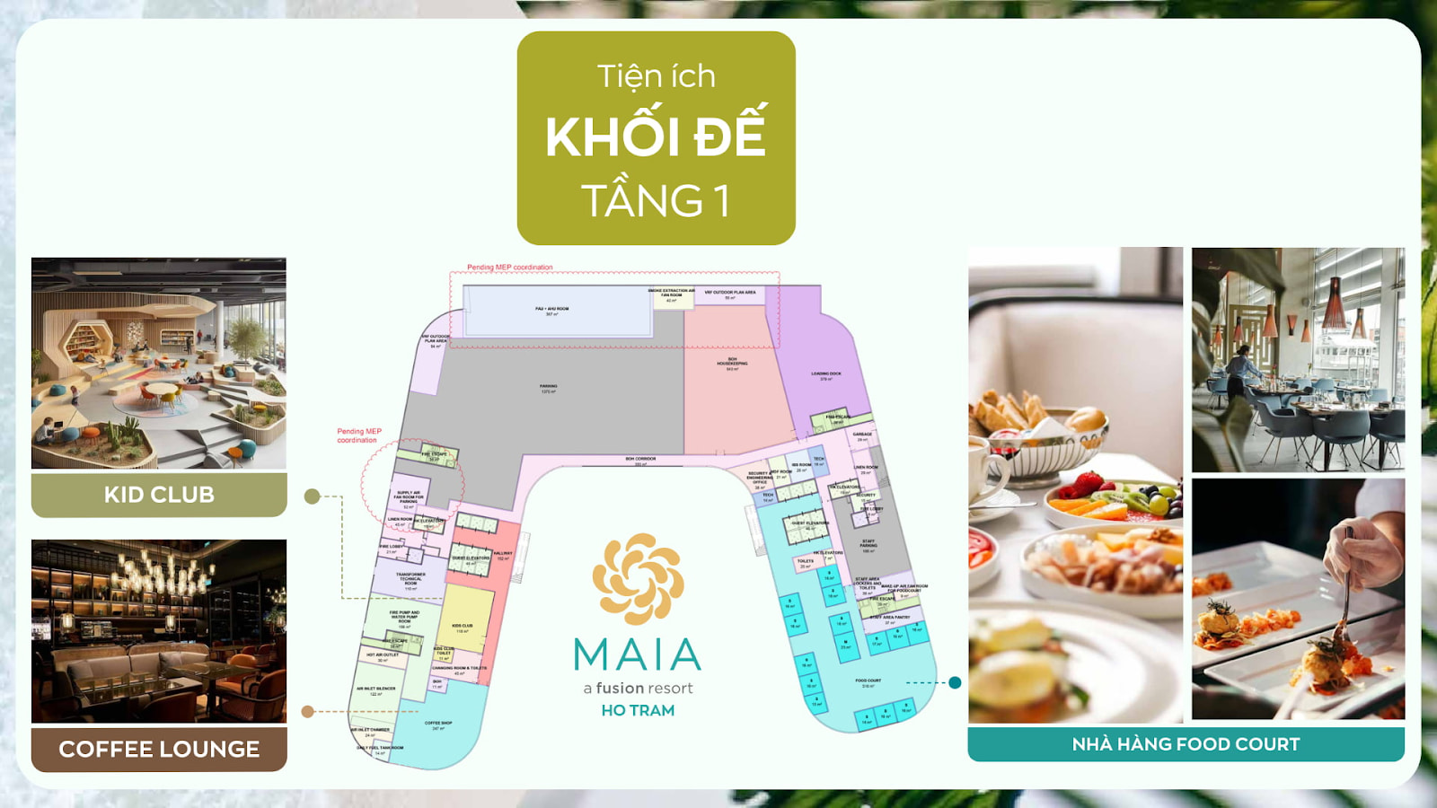 Can ho studio MAIA resort ho tram tien ich 1