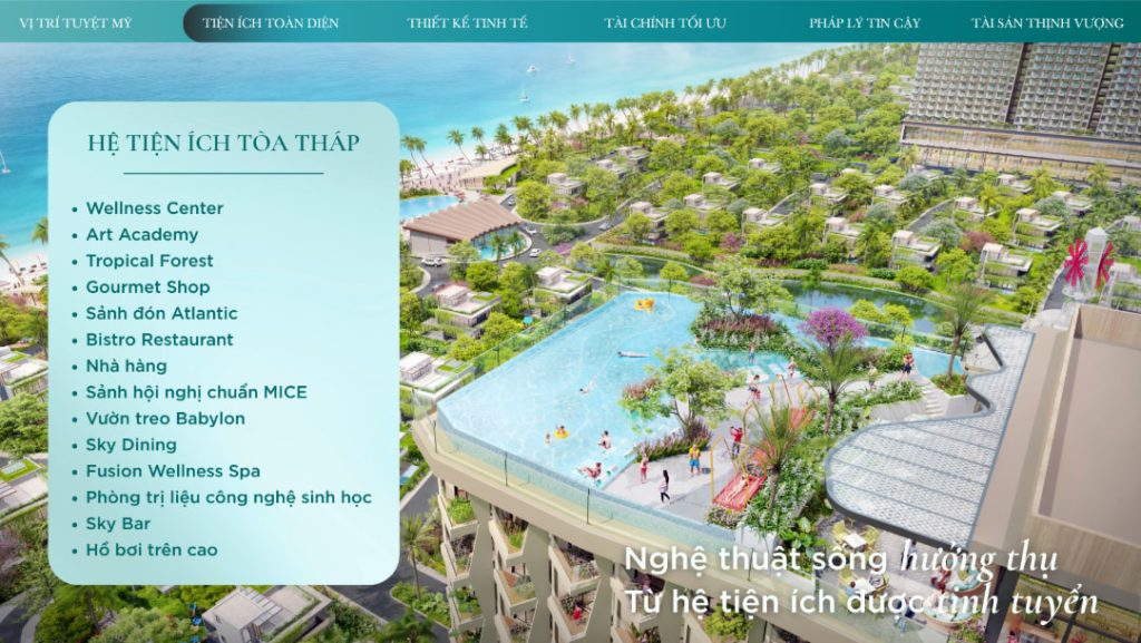 He tien ich Atlantic Tower Vung Tau