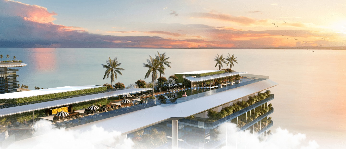 Sunshine Bay Retreat Vung Tau goc nhin tu tren cao