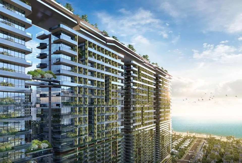 Sunshine Bay Retreat Vung Tau thiet ke