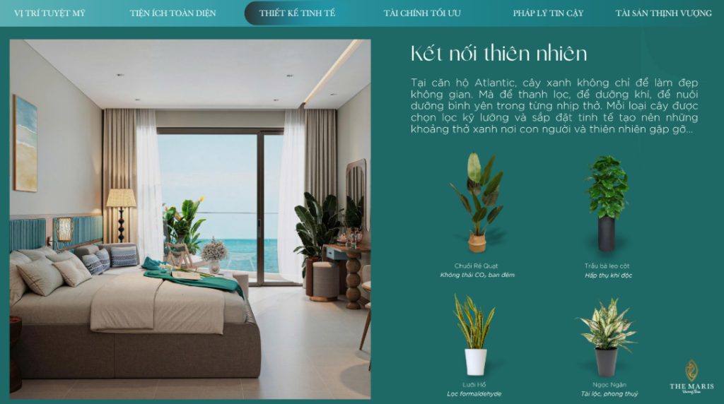Thiet ke ket noi thien nhien Atlantic Tower Vung Tau