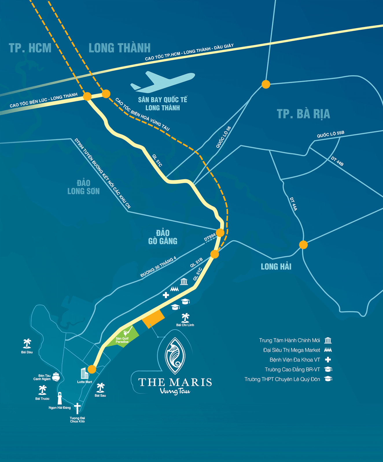 Vi tri can ho Atlantic Vung Tau truc ket noi