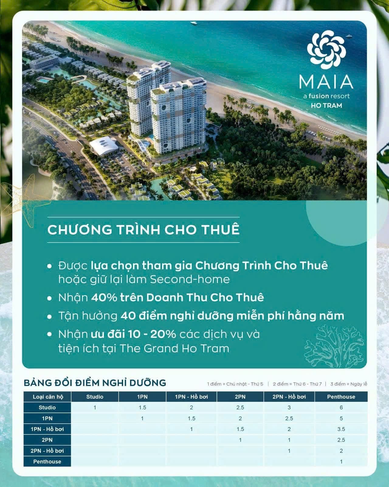 chuong-trinh-cho-thue-maia-resort-ho-tram