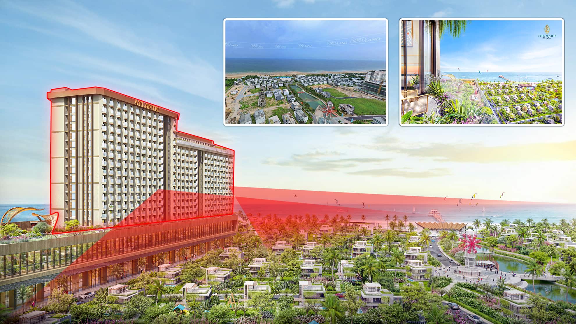 view can ho atlantic the maris vung tau