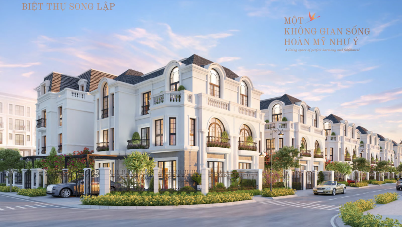 Biet thu Hong Hac City song lap