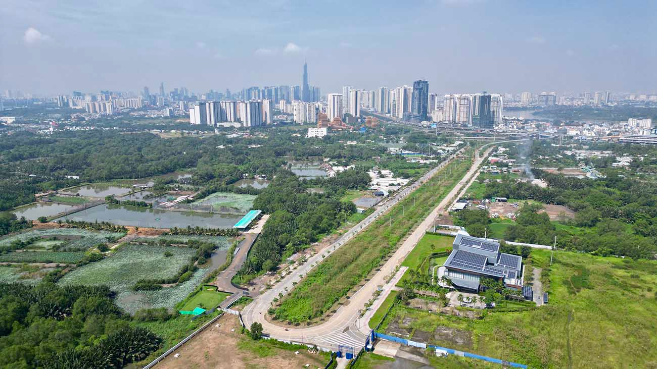 Khu đất triển khai khu liên hợp thể dục thể thao Rạch Chiếc