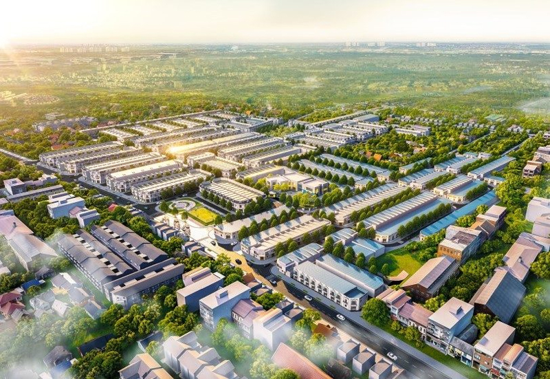Hình ảnh minh họa khu đô thị Bắc An Tây