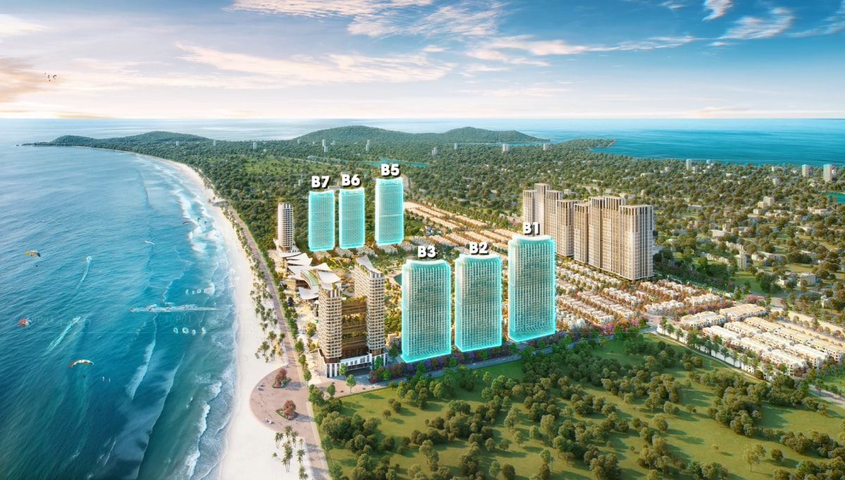 6 tòa tháp căn hộ Blanca Tower