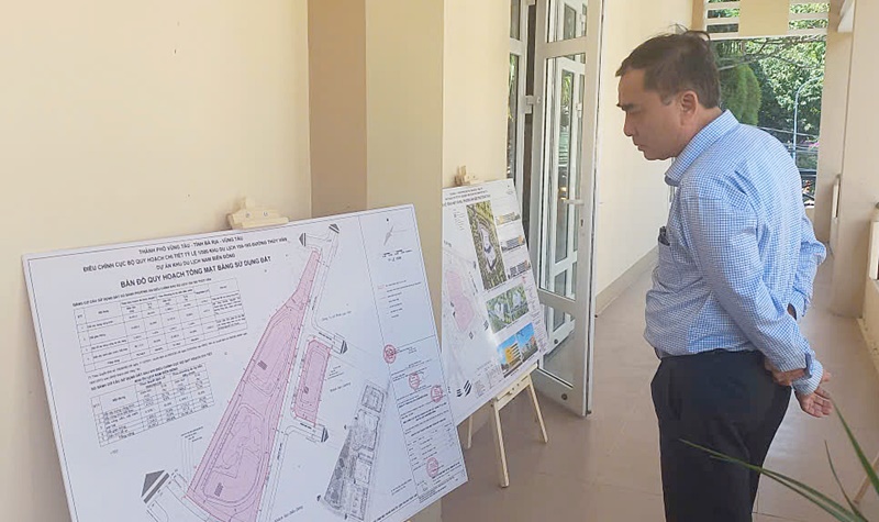 hinh anh quy hoach khu do thi cu lao ben dinh trong buoi cong bo