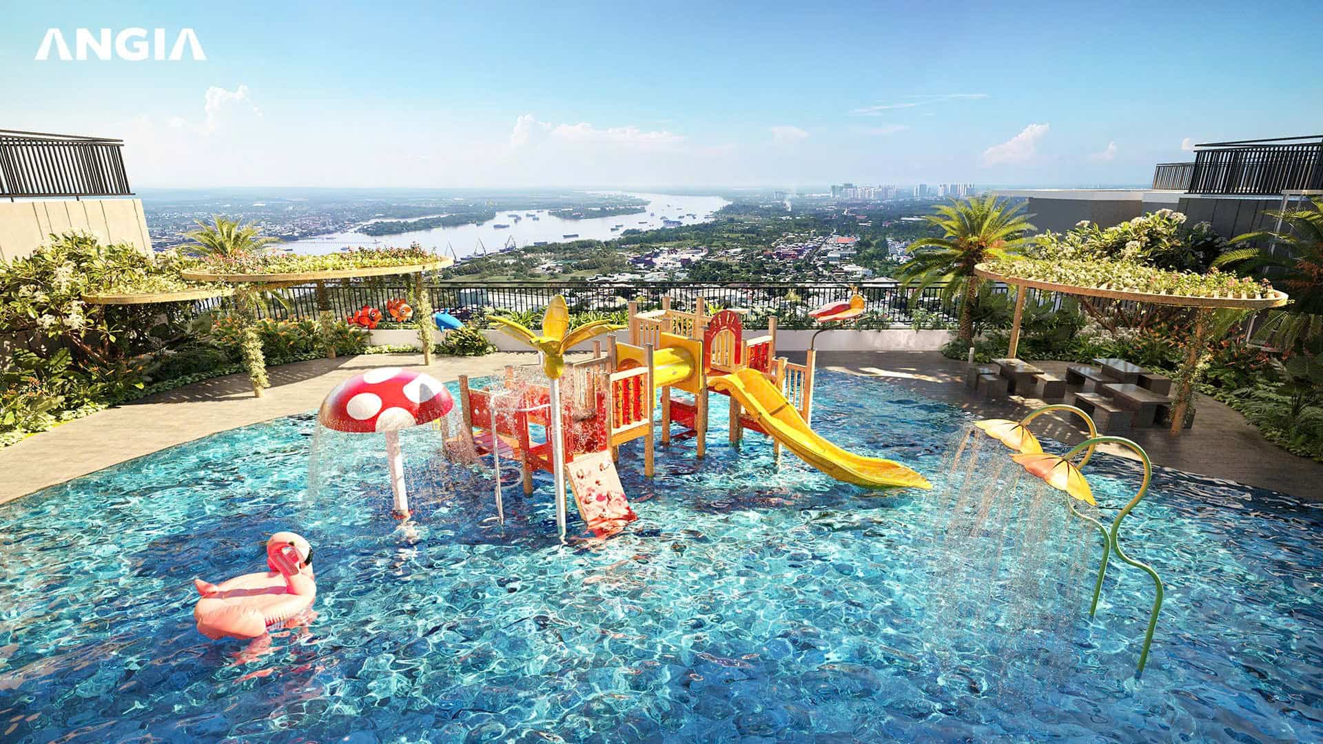 Hồ bơi vô cực The River Collection