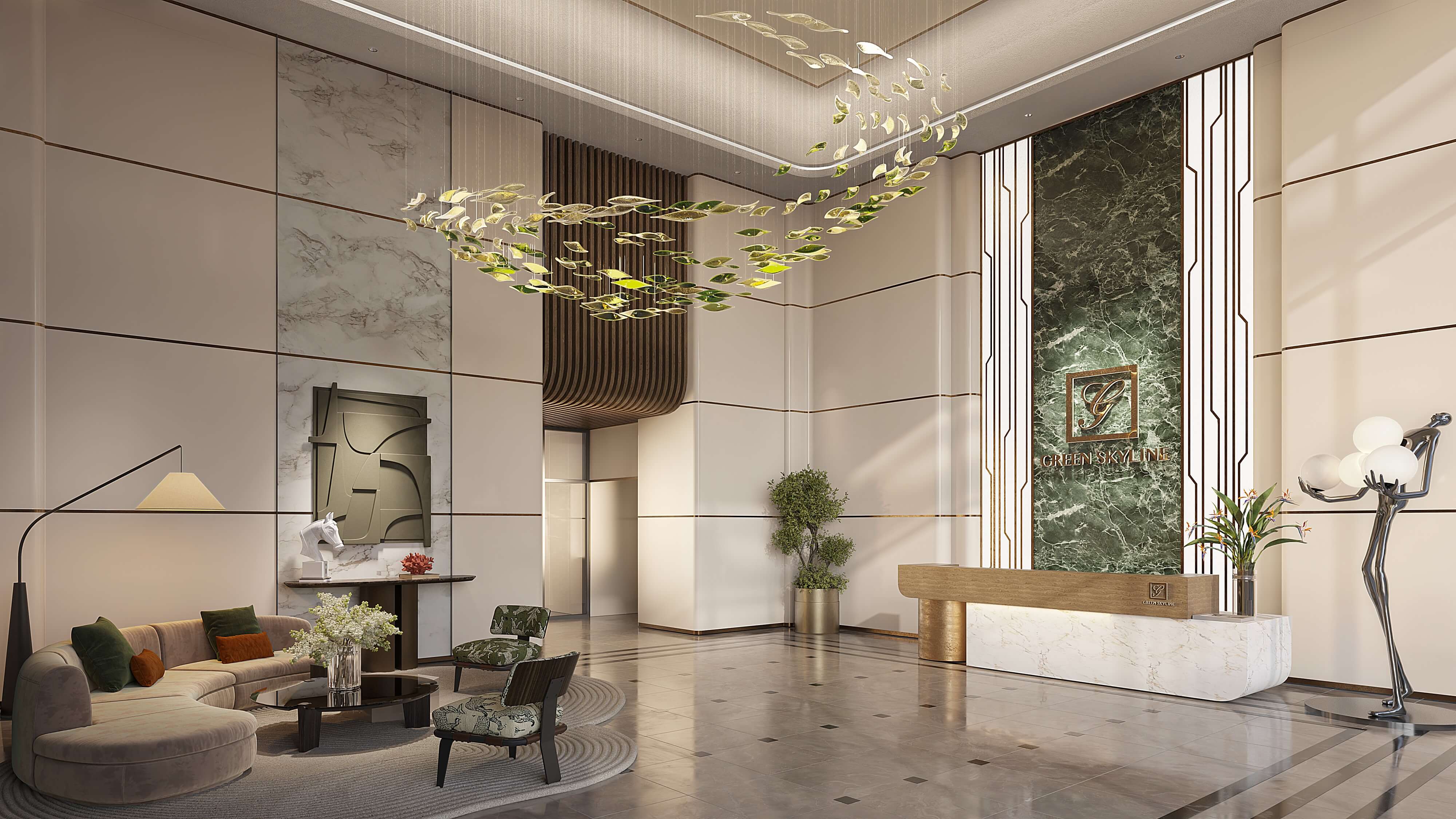 Green Skyline Tien Ich Sanh Cho