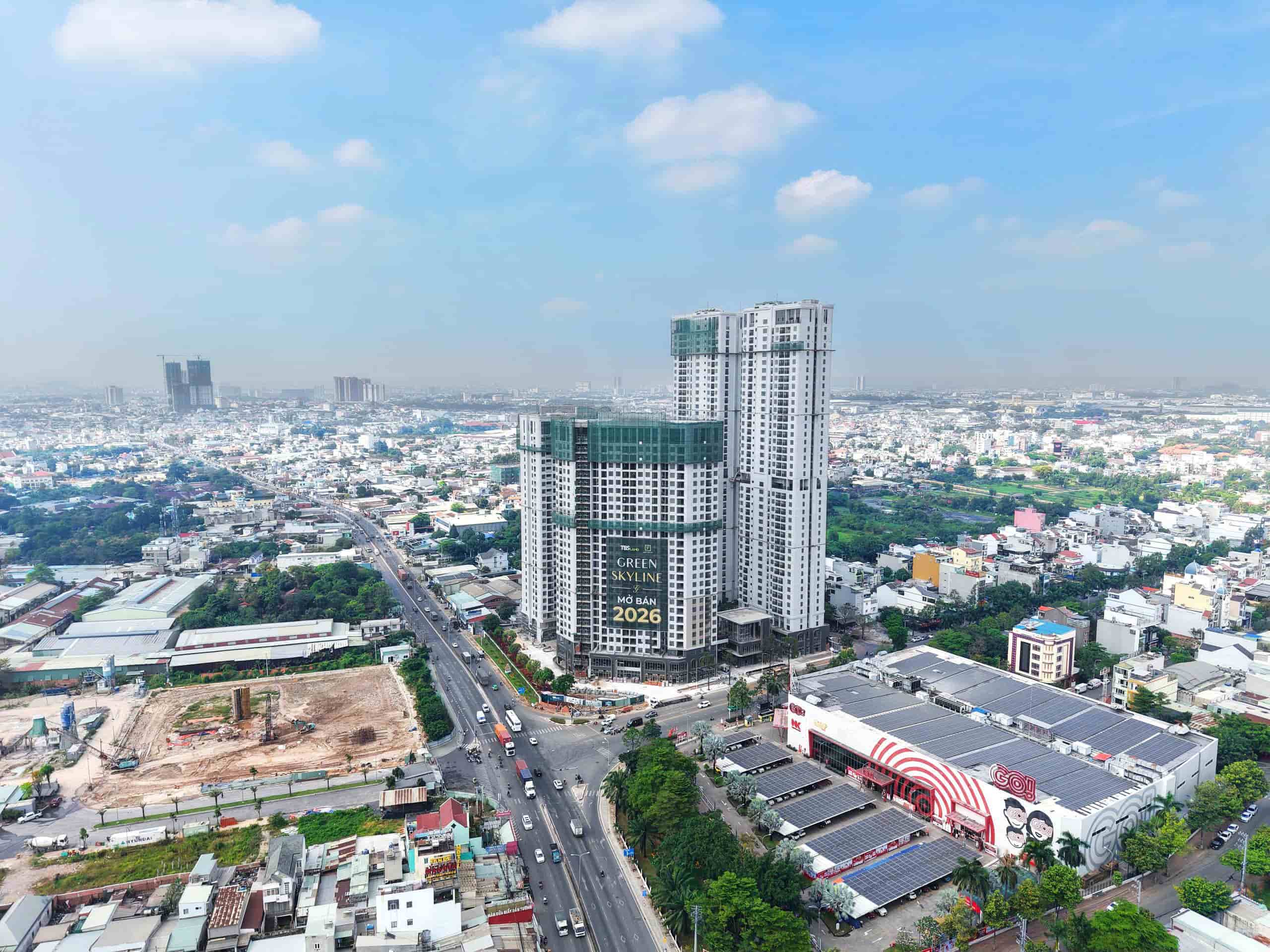 Hình thực tế Green Skyline