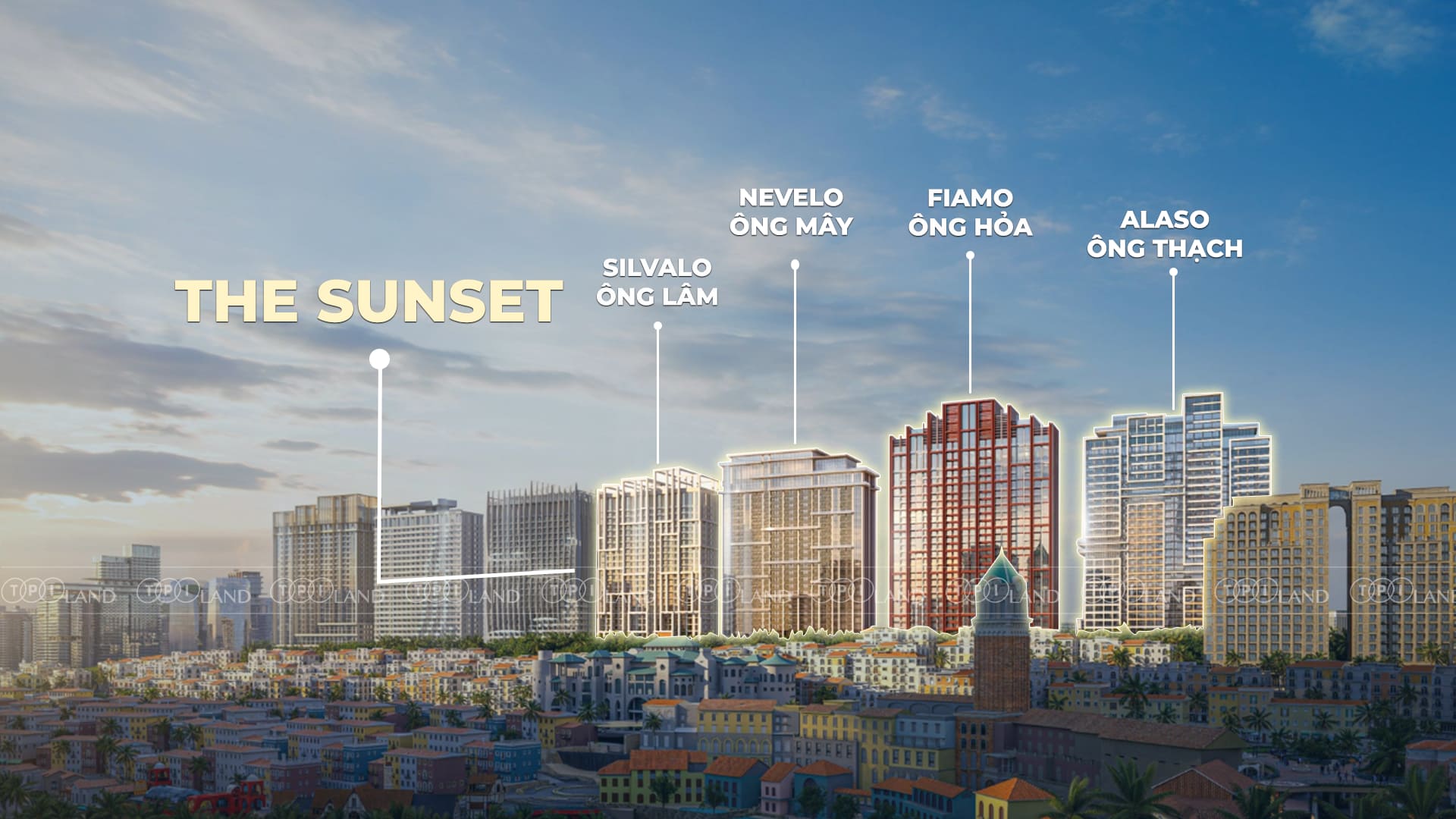 phoi-canh-4-toa-thap-can-ho-the-sunset-phu-quoc