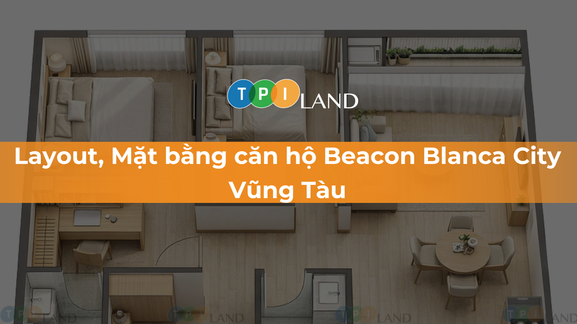 Layout mat bang can ho Beacon Blanca City Vung Tau thumbnail 1 1