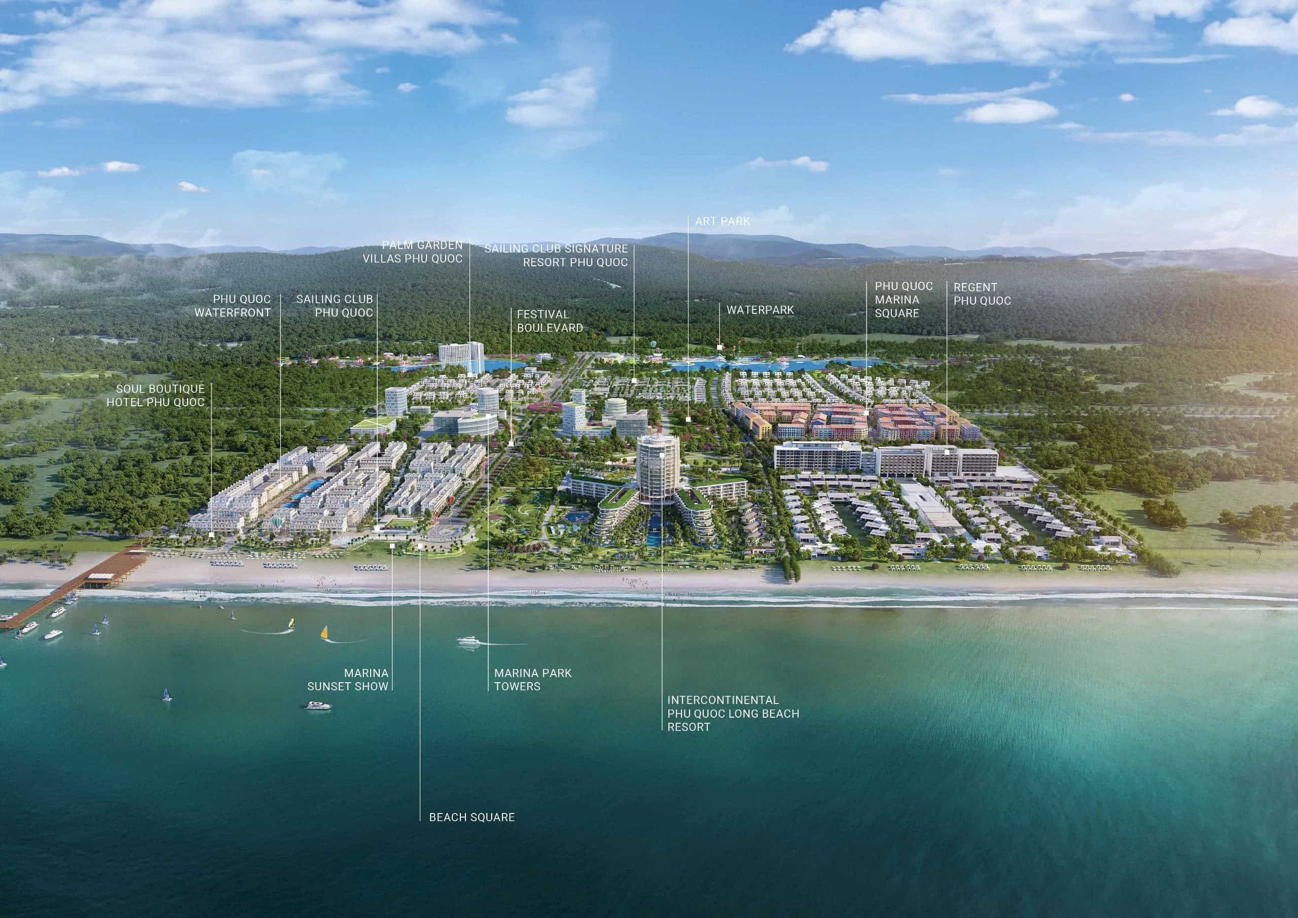 Toàn cảnh dự án Phu Quoc Marina