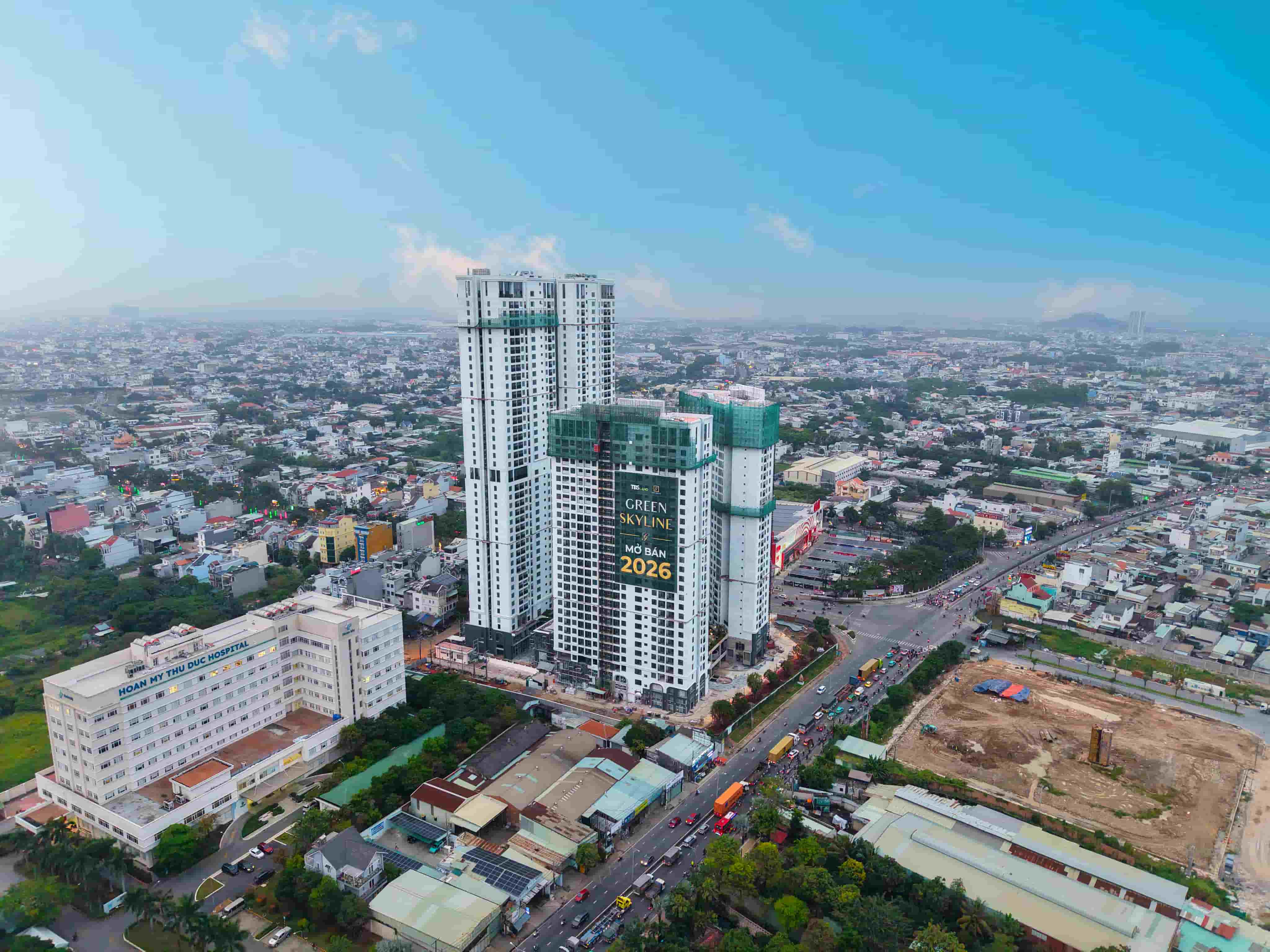 Tiến độ Green Skyline tháng 01/2026