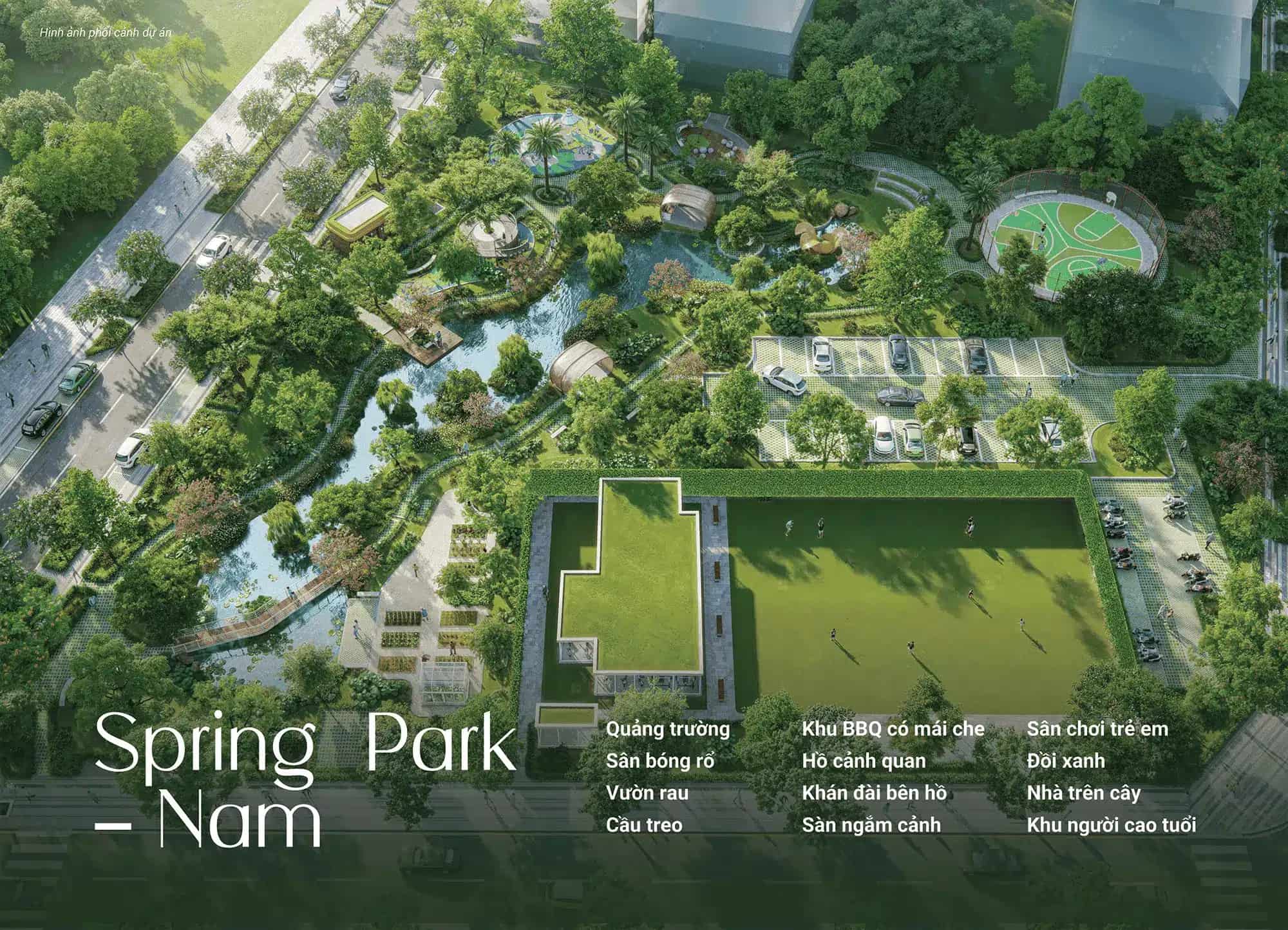 Spring Park Nam tien ich can ho spring ville nhon trach