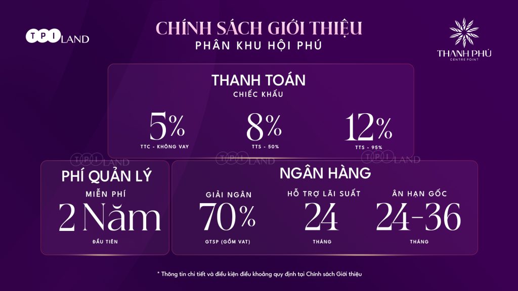 chinh sach ban hang thanh phu centre point 3