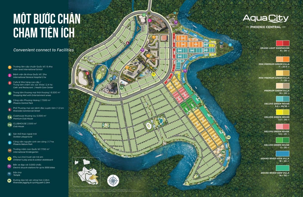 Mặt bằng tổng thể The Central