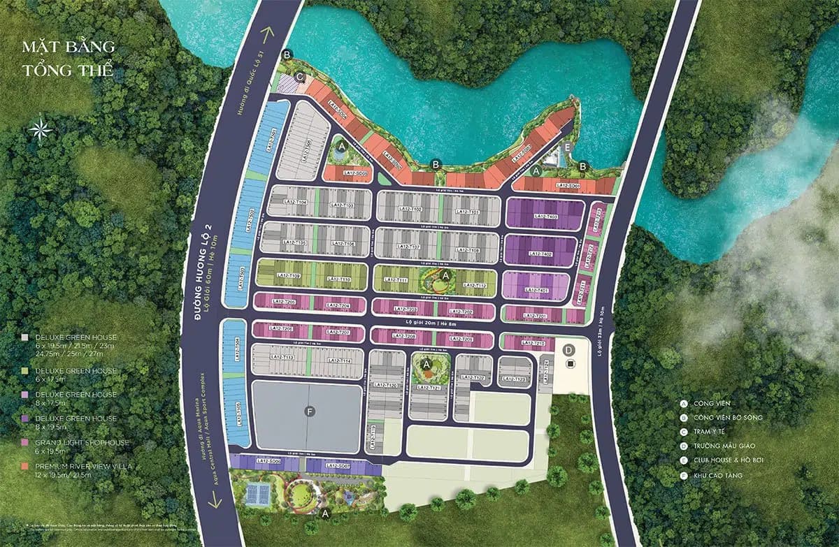 Mặt bằng tổng thể River Park 1