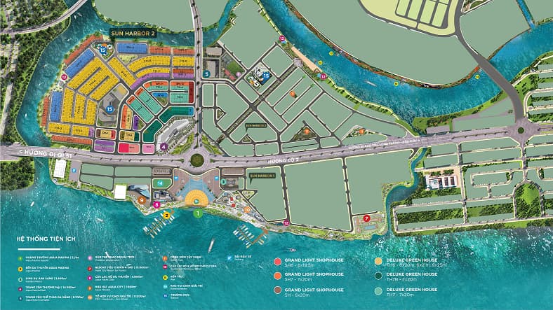 Mặt bằng tổng thể Harbor 2