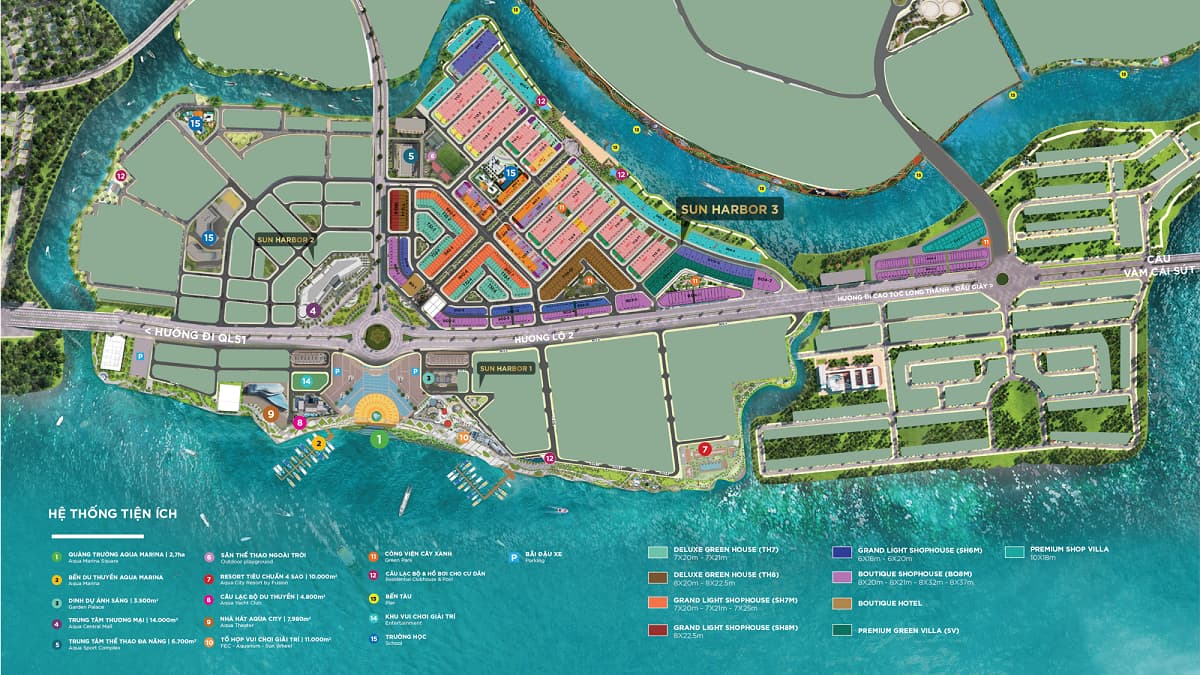 Mặt bằng tổng thể Harbor 3