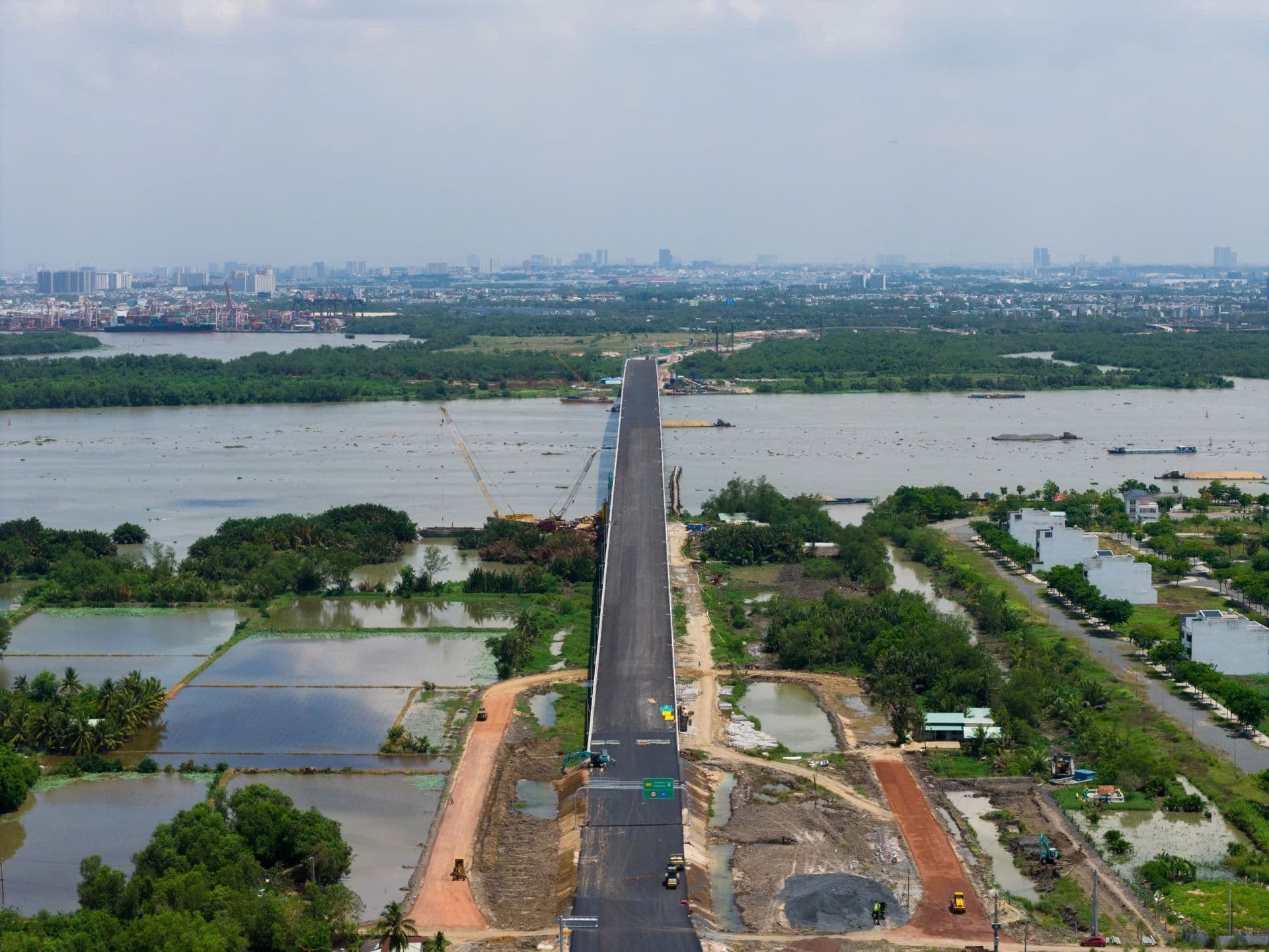 Cầu Nhơn Trạch nối giữa Đồng Nai và Tp.HCM