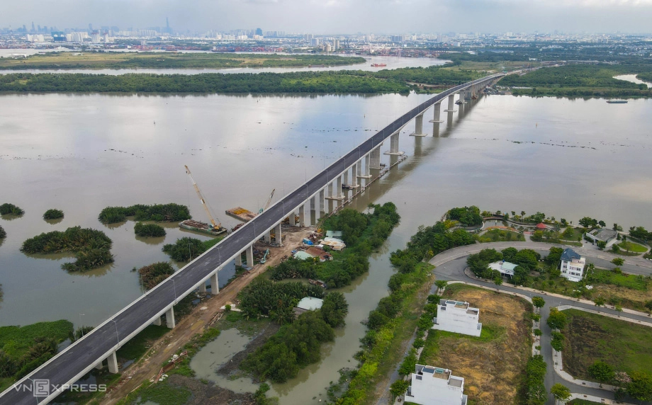 Cầu Nhơn Trạch trước thời điểm khai thác