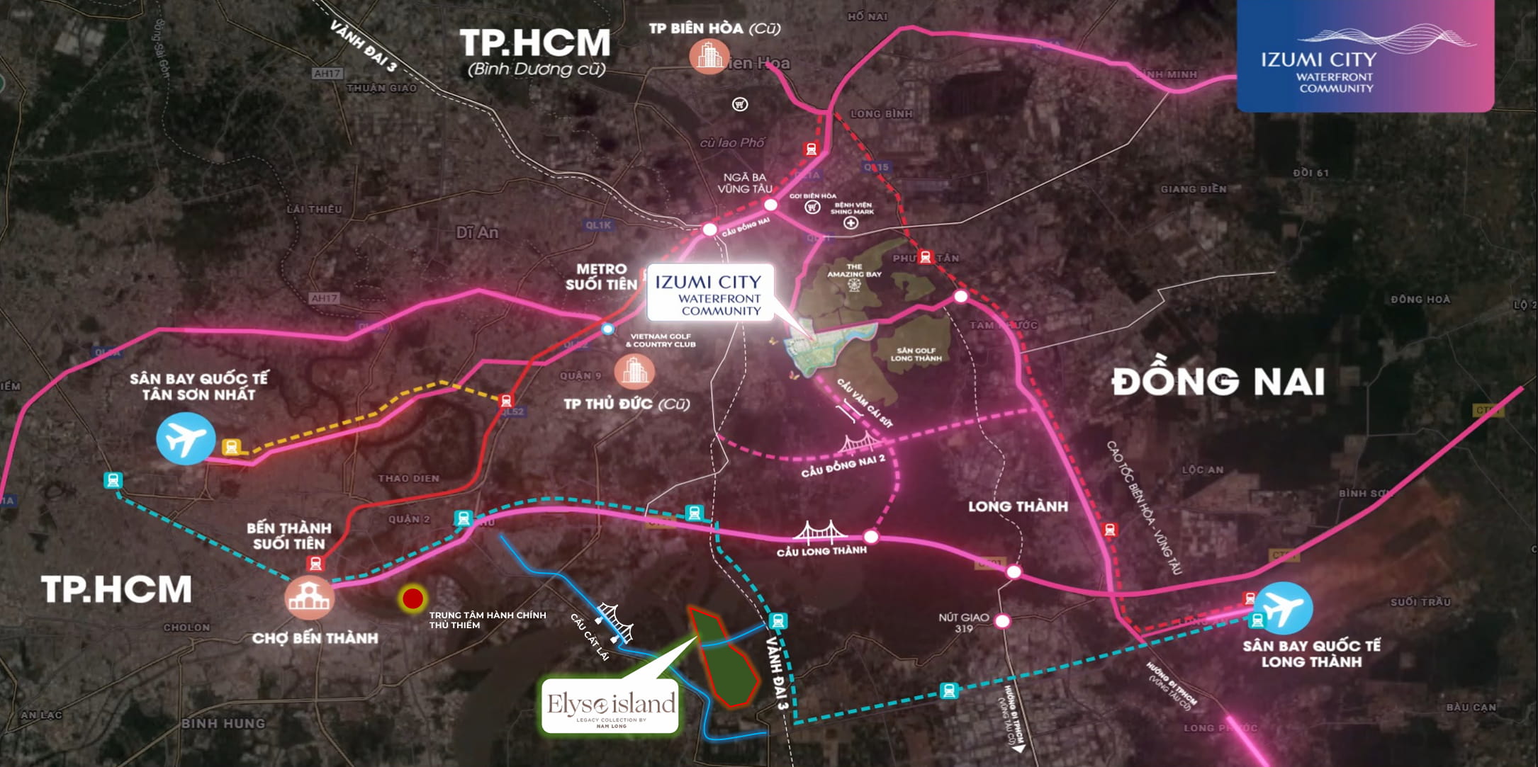 Vị trí địa lý của Izumi City
